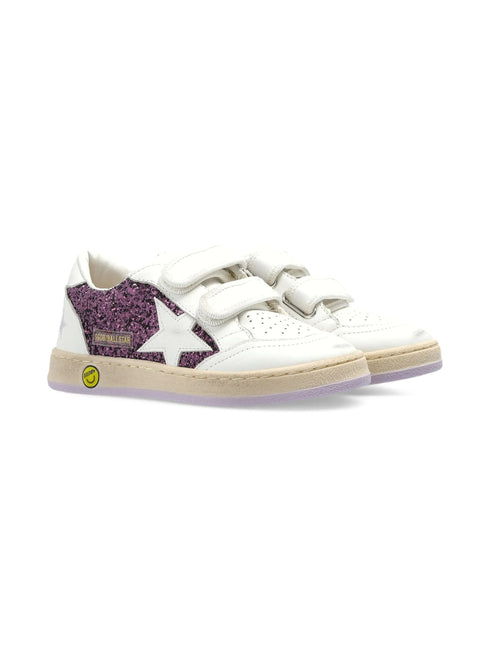 GOLDEN GOOSE BALLSTAR STRAP GLITTER